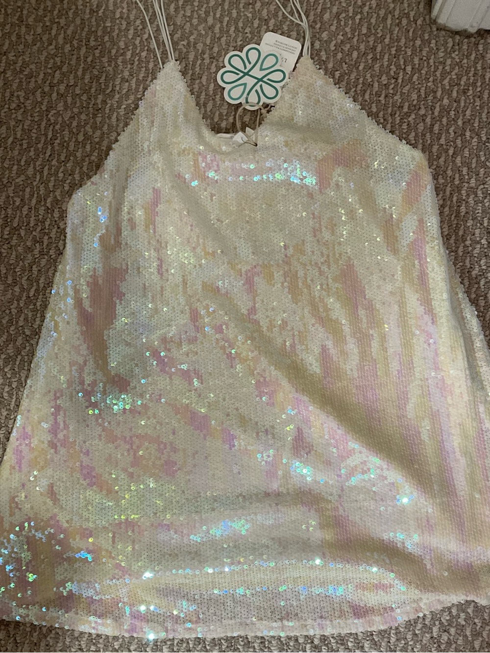 L'ATISTE Iridescent Sequin Dress - Picture 8 of 9